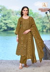 Jade Ombre Edition 2 By Alok Suit Cambric Lawn Pakistani Dress Material Exporters In India